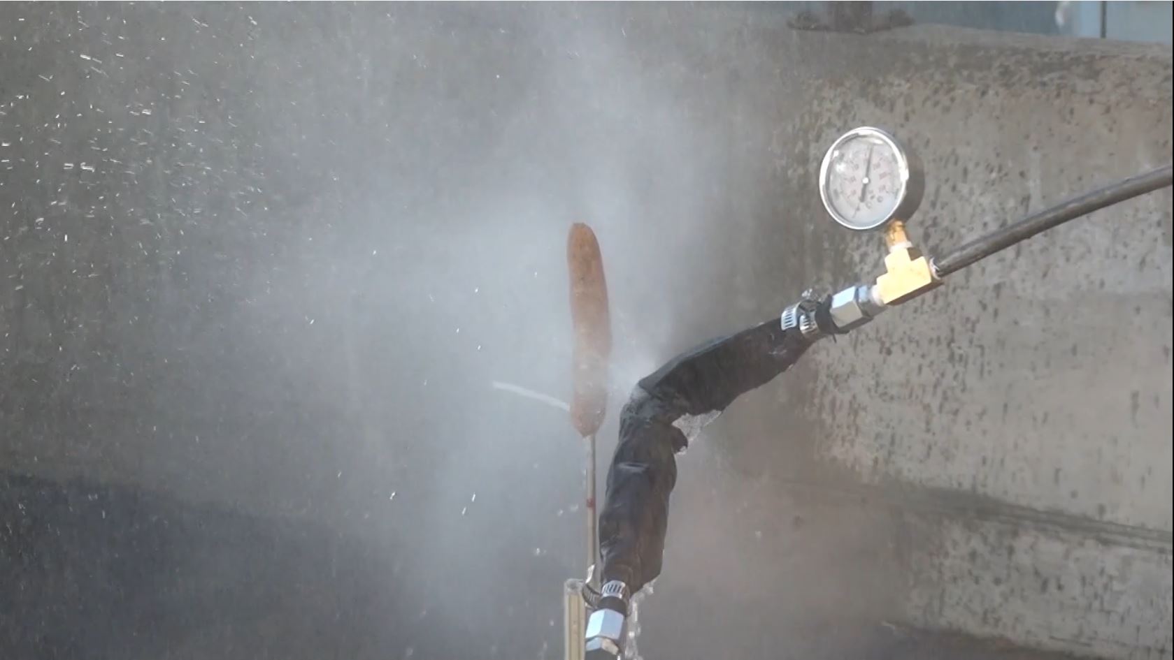 LineofSight Testing of Hydraulic Hoses with Pinhole Failures